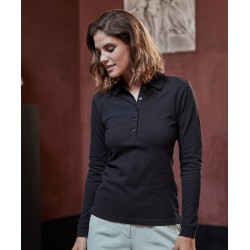 Ženska polo majica z dolgimi rokavi Tee Jays Ženska polo majica z dolgimi rokavi Tee Jays